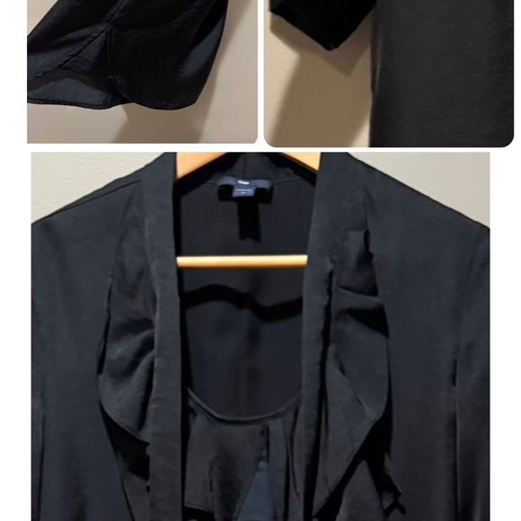 GAP Black Ruffle Dress - Picture 6 of 6